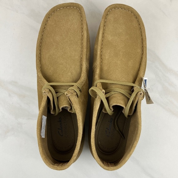 Clarks Wallaston Chukka Boots Suede Leather NWT - Picture 10 of 16